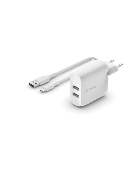 Belkin WCE001VF1MWH cargador de dispositivo móvil Universal Blanco Corriente alterna Interior
