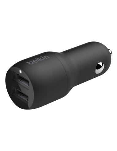 Belkin BoostCharge Smartphone Negro Encendedor de cigarrillos Auto