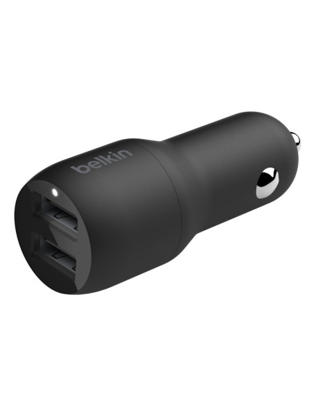 Belkin BoostCharge Smartphone Negro Encendedor de cigarrillos Auto