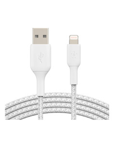 Belkin CAA002BT2MWH cable de conector Lightning 2 m Blanco 2
