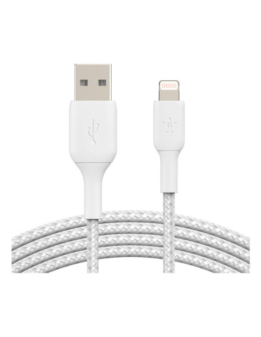 Belkin CAA002BT2MWH cable de conector Lightning 2 m Blanco