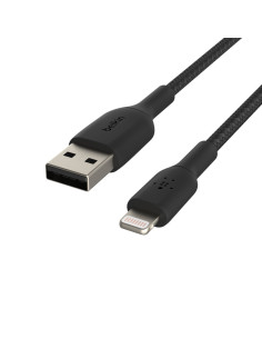 Belkin CAA002BT2MBK cable de conector Lightning 2 m Negro