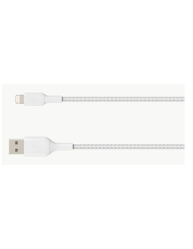 Belkin CAA002BT1MWH cable de conector Lightning 1 m Blanco