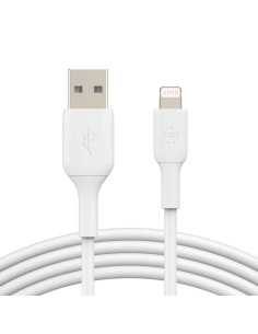 Belkin CAA001BT2MWH cable de conector Lightning 2 m Blanco 2