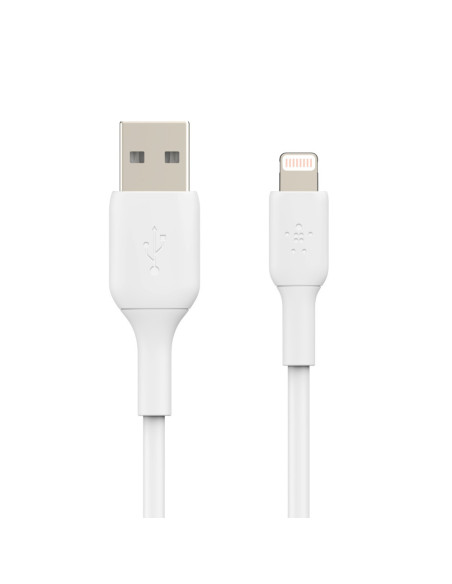 Belkin CAA001BT1MWH cable de conector Lightning 1 m Blanco