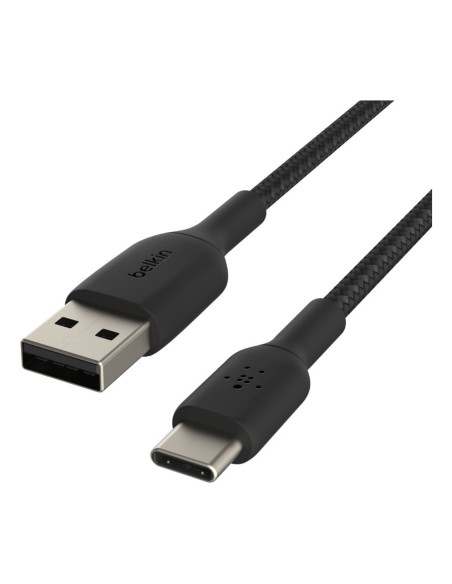 Belkin CAB002BT3MBK cable USB 3 m USB A USB C Negro