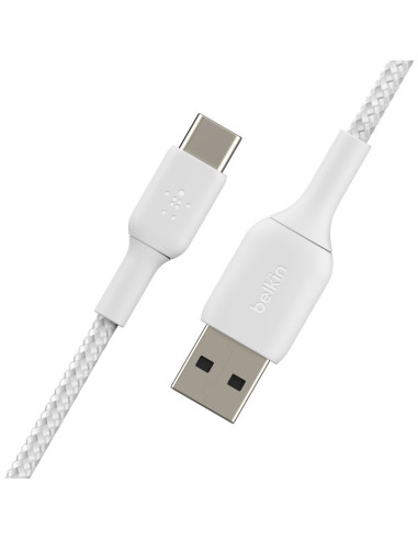 Belkin CAB002BT1MWH cable USB 1 m USB A USB C Blanco
