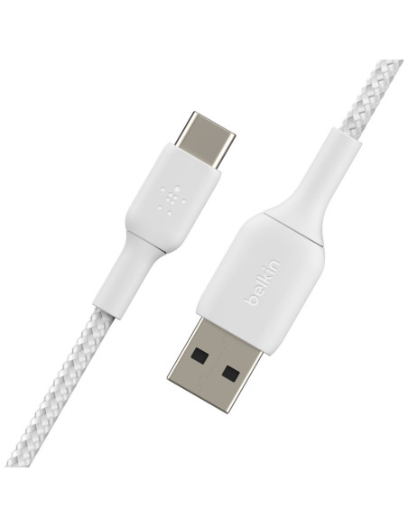 Belkin CAB002BT1MWH cable USB 1 m USB A USB C Blanco