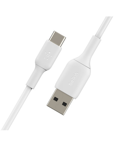 Belkin CAB001BT3MWH cable USB 3 m USB A USB C Blanco