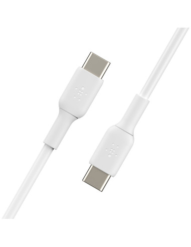 Belkin CAB003BT2MWH cable USB 2 m USB C Blanco