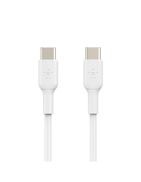 Belkin CAB003BT2MWH cable USB 2 m USB C Blanco