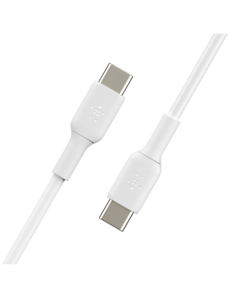 Belkin CAB003BT1MWH cable USB 1 m USB C Blanco