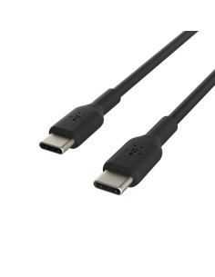 Belkin CAB003BT1MBK cable USB 1 m USB C Negro
