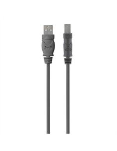 Belkin USB 2.0 A - USB 2.0 B, 3m cable USB USB A USB B Gris