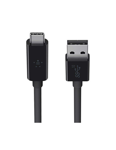 Belkin USB-A - USB-C, 0.9m cable USB USB 3.2 Gen 2 (3.1 Gen 2) 0,9 m USB A USB C Negro