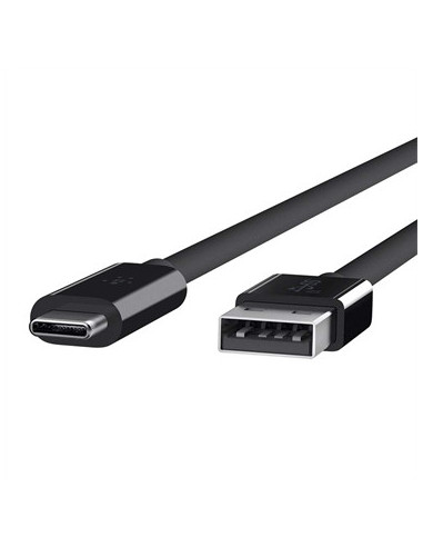 Belkin USB-A - USB-C, 0.9m cable USB USB 3.2 Gen 2 (3.1 Gen 2) 0,9 m USB A USB C Negro