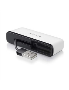 Belkin F4U021BT hub de interfaz 480 Mbit s Negro, Blanco