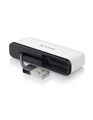 Belkin F4U021BT hub de interfaz 480 Mbit s Negro, Blanco