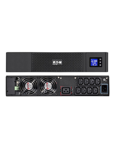 Eaton 5SC 3000I RT2U sistema de alimentación ininterrumpida (UPS) Línea interactiva 3 kVA 2700 W 9 salidas AC