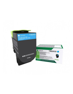 Lexmark 71B20C0 cartucho de tóner 1 pieza(s) Original Cian