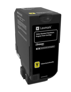 Lexmark 74C2SY0 cartucho de tóner 1 pieza(s) Original Amarillo