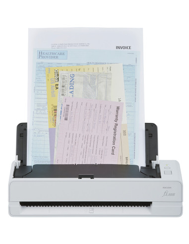 Ricoh fi-800R Alimentador automático de documentos (ADF) + escáner de alimentación manual 600 x 600 DPI A4 Negro, Blanco