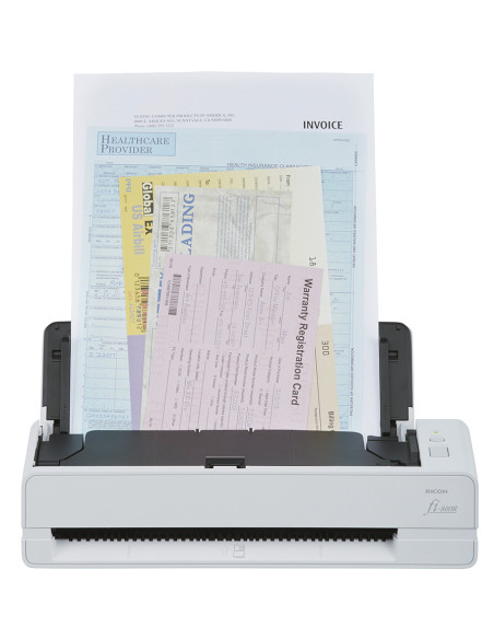 Ricoh fi-800R Alimentador automático de documentos (ADF) + escáner de alimentación manual 600 x 600 DPI A4 Negro, Blanco