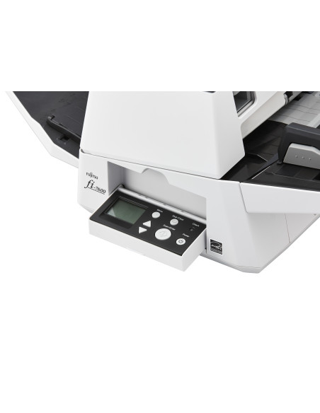 Ricoh fi-7600 Alimentador automático de documentos (ADF) + escáner de alimentación manual 600 x 600 DPI A3 Negro, Blanco