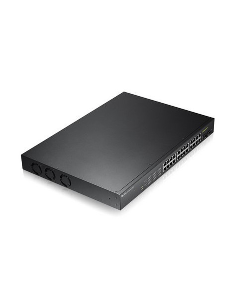 Zyxel GS1900-24HP Gestionado Gigabit Ethernet (10 100 1000) 1U Negro