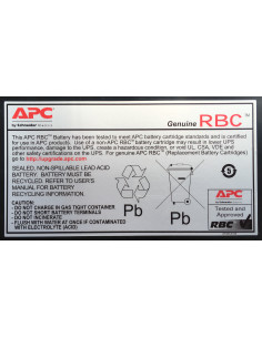 APC RBC48 batería para sistema ups Sealed Lead Acid (VRLA) 7 Ah 2