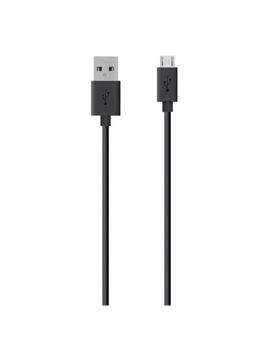 Belkin USB A - Micro-USB, 2m cable USB USB 2.0 Micro-USB B Negro
