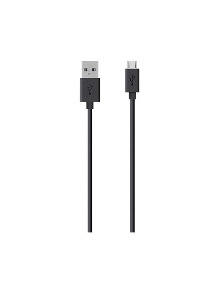 Belkin USB A - Micro-USB, 2m cable USB USB 2.0 Micro-USB B Negro