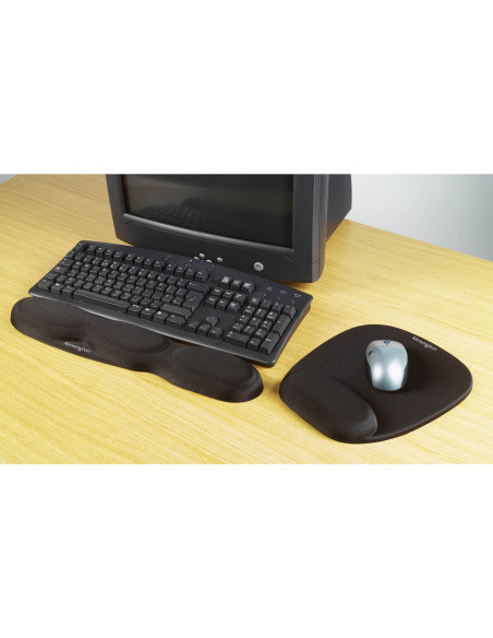 Kensington Reposamuñecas espuma teclado negro