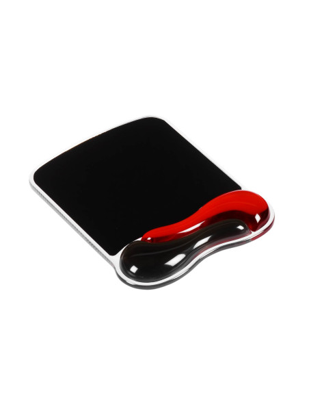 Kensington Reposamuñecas gel Duo ratón rojo gris