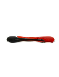 Kensington Reposamuñecas gel Duo teclado rojo negro
