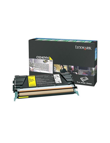 Lexmark C5240YH cartucho de tóner Original Cian, Amarillo