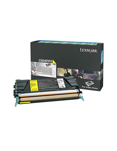 Lexmark C5240YH cartucho de tóner Original Cian, Amarillo