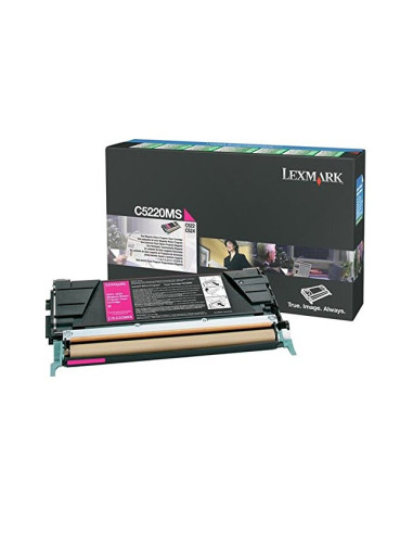 Lexmark C5220MS cartucho de tóner 1 pieza(s) Original Magenta