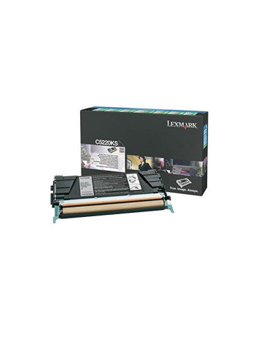 Lexmark C5220KS cartucho de tóner 1 pieza(s) Original Negro