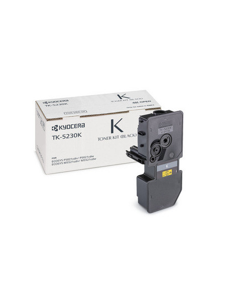 KYOCERA TK-5230K cartucho de tóner 1 pieza(s) Original Negro