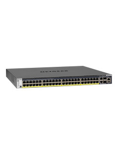 NETGEAR M4300-52G-PoE+ 550W PSU Gestionado L2 L3 L4 Gigabit Ethernet (10 100 1000) Energía sobre Ethernet (PoE) 1U Negro 2