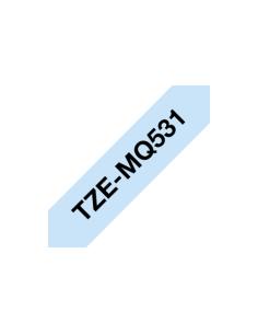 Brother TZEMQ531 cinta para impresora de etiquetas Negro sobre azul TZe