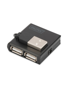 Digitus Hub de 4 puertos USB 2.0 de Alta Velocidad ®