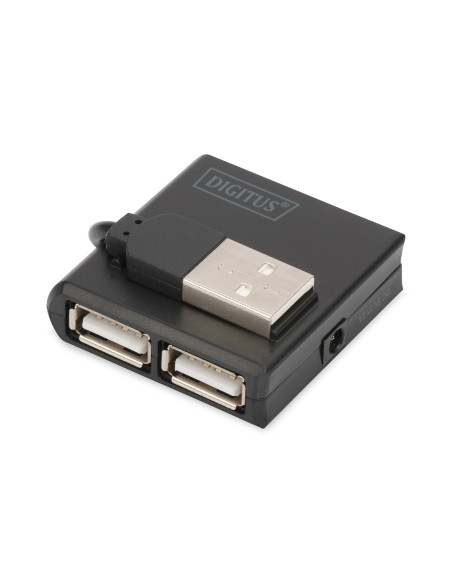 Digitus Hub de 4 puertos USB 2.0 de Alta Velocidad ®