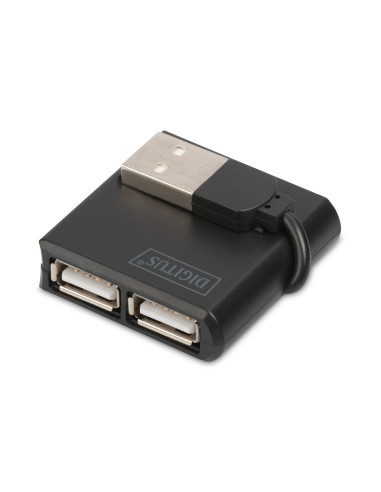 Digitus Hub de 4 puertos USB 2.0 de Alta Velocidad ®
