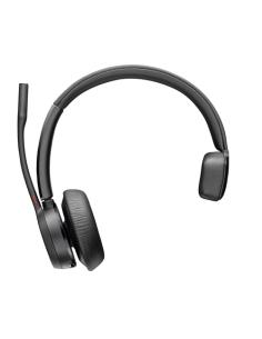 HP Poly Auriculares Poly Voyager 4310 con certificación para Microsoft Teams + llave BT700 + soporte de carga