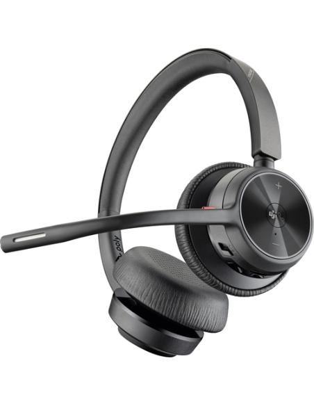 HP Poly Auriculares Poly Voyager 4320 USB-C con certificación para Microsoft Teams + llave BT700