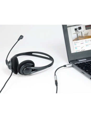 Equip Adaptador de audio de USB-C a 3,5 mm