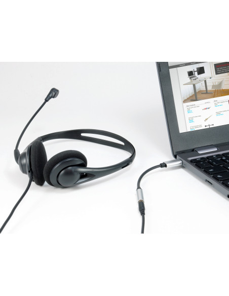 Equip Adaptador de audio de USB-C a 3,5 mm