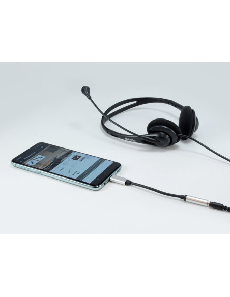 Equip Adaptador de audio de USB-C a 3,5 mm